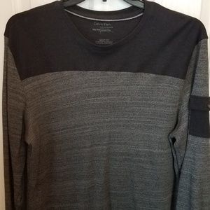 NWOT◇MEN'S CALVIN KLEIN HENLEY TEE